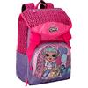 Franco Cosimo Panini LOL Omg, Estensibile Surprise Zaino Scuola Elementare Unisex Bambini E Ragazzi, Rosa (Pink), Taglia unica