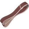 QUARKZMAN 50mm x 1829mm Nastri Abrasivi, 6Pz 60 Grana Carta Vetrata per Levigatrice Ossido di Allumina Per Lavorazione Legno, Lucidatura Metalli, Affilatura Coltelli