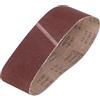 QUARKZMAN 152mm x 1220mm Nastri Abrasivi, 1 Pezzo 100 Grana Carta Vetrata per Levigatrice Ossido di Allumina Per Lavorazione Legno, Lucidatura Metalli, Affilatura Coltelli
