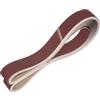 QUARKZMAN 50mm x 1829mm Nastri Abrasivi, 20Pz 120 Grana Carta Vetrata per Levigatrice Ossido di Allumina Per Lavorazione Legno, Lucidatura Metalli, Affilatura Coltelli