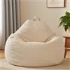 YushengTai Sacco Seduto per Bambini e Adulti, Coprimaterasso Sacco Seduto Senza Riempimento, con Cerniera, per Adulti e Bambini, 100 x 120 cm Poltrona Sacco per Camera da Letto, Ufficio, Soggiorno, Terrazza