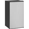 HOMCOM Frigorifero Piccolo 91L MonoPorta Reversibile con Congelatore, Mini Frigo da Camera Tavolo Silenzioso Classe E Compatto Portatile con Temperatura Regolabile, Libera Installazione, Nero