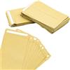 SZXMDKH 50 Buste Piccole Sacchetto di Carta Autoadesiva, SZXMDKH Buste di Semi per Monete, Perline, Francobolli 9 x 6 cm
