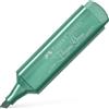 Faber-Castell 154639 - Evidenziatore TL 46, verde metallizzato, 1 pezzo