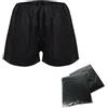 WDCAYQHZ Intimo Uomo/Donna, Mutandine USA E Getta da Viaggio,Boxer Briefs Monouso Tessuto Non Tessuto,Uomo Spa Pantaloncini,per Viaggi, Spa, Ceretta(Black)