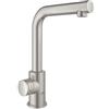 Grohe Red rubinetto da cucina Mono con sistema per acqua calda e di filtraggio, orientabile, 30339DC1, Mono Red supersteel [Rubinetteria da Cucina > Rubinetti da Cucina con Trattamento dell'Acqua]