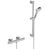 Ideal Standard Ceratherm T25 N rubinetto vasca esterno con termostatico, A8528AA, Ceratherm T25 N cromo [Rubinetteria Bagno > Rubinetteria Doccia]