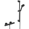 Ideal Standard Ceratherm T25 N rubinetto vasca esterno con termostatico, A8536XG, Ceratherm T25 N silk black [Rubinetteria Bagno > Rubinetteria Doccia]