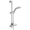 Ideal Standard Idealrain set doccia con asta e mensola, 3 tipi di getto, BD915AA, Idealrain cromo [Rubinetteria Bagno > Set Doccia]