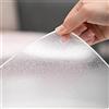 Zhaomi Tappetino Protettivo per Scrivania in PVC Satinato Trasparente, Tovaglia in PVC Satinato 2,6mm, Tovaglia Impermeabile, Adatto per Tavolini, Tavoli da Pranzo E Scrivanie (50x50cm/20x20in)