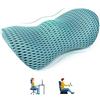 VBXBKC Cuscino lombare in memory foam con cinghia regolabile, migliora la postura, favorisce il sollievo dal dolore alla schiena, ideale per seggiolino auto, sedia da ufficio, schienale e recliner