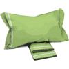 Tex family Lenzuola Matrimoniali Cotone Completo MAXI Design Moderno Time Colore Verde