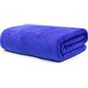 WSYCM Asciugamano da bagno grande, asciugamani in cotone più spesso, lenzuola per salone di bellezza, blu reale, 180x80 cm