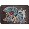 Generic Tappetino da Bagno Tyrannosaurus Dinosaur Tappeti Antiscivolo Zerbini Impermeabile Zerbino da Interni per Terrazzo Cucina Camera da Letto 40X60 CM
