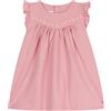 Petit Bateau A0cv1 Abito Senza Maniche, Rosa, 6 Mesi Bimba