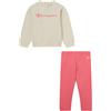 Champion Legacy Girls Tuta, Beige, 92 Bambine e Ragazze