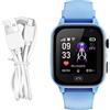 Generic Orologio da polso per bambini, Smart Watch per bambini, 0,07 x 0,63 pollici, comodo e robusto, orologio da polso GPS per bambini con fotocamera integrata, registratore vocale e torcia elettrica