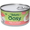 Oasy Natury Cat Adult Soft Jelly 150 gr - pollo con salmone - Confezione da 6 pezzi - Cibo umido per gatti - 1° ORDINE? scegli lo sconto BZR5 / BZR20 + 200 punti fedeltà