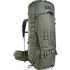 Tatonka Yukon 70+10 BC - Zaino da trekking con accesso frontale, sistema posteriore regolabile, scomparto extra fondo, copertura antipioggia e volume 80 litri