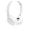 JVC HA-S33UC-W - Cuffie on-ear USB-C pieghevoli con padiglioni morbidi, slide switch, telecomando 3 tasti, chiamate nitide e cavo anti-groviglio; ideali per lavoro - Bianco