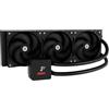 ENERMAX LIQMAX IV 360 mm AIO CPU, Dual Chamber|TDP 380W+|Intel LGA 1851/1700/115x/2066| AMD AM5/AM4 |Display digitale |3 X 120 PWM Performance Flow Fan |ELC-LMIV360-SF