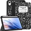 FINTIE Custodia SlimShell per iPad Mini 6 2021 (8,3 pollici) - [Portapenne integrato] Custodia protettiva in morbido TPU con supporto posteriore con accensione e spegnimento automatico per iPad Mini