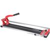 DEDRA 1152 - Tagliapiastrelle manuale, 800 mm, 80 cm, cuscinetto, profilo guida X