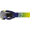 Shot Occhiali motocross per bambini Shot Rocket Kid 2.0 drop blu con plexiglass trasparente,