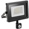 GTV iNEXT - Faro a LED con sensore di movimento, 10 W, 800 lm, AC220-240 V, 50/60 Hz, PF>0,9, RA>80, IP65, 120