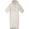 TOM TAILOR Poncho da surf per donna e uomo, L-XL, 100% cotone/spugna, poncho da bagno con cappuccio, marsupio e logo ricamato, sabbia (Sunny Sand)