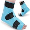 REVIX Fascia Fredda per Caviglia Extra Large (2 Pezzi) - Gel Terapico Riutilizzabile con Compressione a Freddo, Copertura Totale per Fascite Plantare, Tendinite d'Achille e Recupero Sportivo