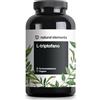 natural elements L-Triptofano 500mg - Triptofano Integratore per Dormire e Migliorare la Qualità del Sonno - 240 Capsule (Scorta di 8 Mesi) - Rilassante Antistress per Dormire - Testato in laboratorio, vegano