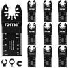 FOTYBEI Set di Lame Utensile Multifunzione Oscillante 10 pezzi Legno Plastica Metallo Accessori Utensile Multifunzione Oscillanti Compatibile con Dewalt Makita Ryobi Parkside Black&Decker e altro ancora