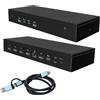 I-tec Docking Station I-tec 5x 4K/60Hz Display + Alimentatore PD 100W 5 porte Usb 10Gbps Nero [CA5MONITORDOCKPDIT]