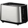 Russell Hobbs Tostapane 2 fette (slot extra larghi, 6 livelli di doratura, High-Lift, Frozen, Reheat & Cancel funzione, Lift & Look, Vassoio raccogli briciole rimovibile, Acciaio inossidabile