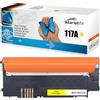 Starlet24 1 X 117A Toner Giallo compatibile con HP 117A Set di Toner Giallo come ricambio per Color Laser MFP 178nwg 179fwg 179fnw 150nw 150a 178nw W2072A