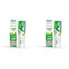 Aloe Dent AloeDent, dentifricio sbiancante all'aloe vera senza fluoro, azione naturale, vegano, cruelty free, senza SLS, naturalmente bianco, gengive sane, 100 ml, 1 pezzo (Confezione da 2)