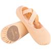 s.lemon Scarpette da Danza Classica,Tela Ballerina Scarpe da Ginnastica Ballo Pantofole per Bambina e Adulti TLK Rosa 35