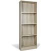 Da Valeria Modulo Libreria con 4 ripiani (L.60 x P.24 x H.170) cm, colore rovere