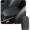 CDEFG Compatibile con Skoda Kodiaq ii 2024 2025 Facelift Bracciolo Centrale Bracciolo Copertura Copertura Protezione Antigraffio Consolle Centrale Similpelle Bracciolo Auto Kodia-q 2 RS Accessori