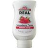 Reàl Infused Exotics, Strawberry, 500 ml, Sciroppo di Fragole, Vegano, Squeeze Bottle, Ideale per Cocktail, Limonate, Soft Drink, Topping e Dessert