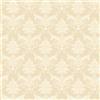 MyTinyWorld Confezione da 5 carta da parati damascata a forma di casa delle bambole, color crema su sfondo beige