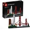 LEGO Architecture San Francisco, Kit di Modellismo, Regalo Creativo e Rilassante, Collezione Skyline per Adulti e Ragazzi di 12+ Anni, 21043
