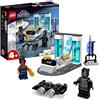 LEGO Marvel Il Laboratorio di Shuri, Set con Black Panther Minifigure Supereroe, Giochi per Bambini e Bambine dai 4 Anni, Idee Regalo 76212