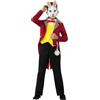 SMIFFYS Costume Bianconiglio, Multicolore, Gilè applicato, giacca, orologio, farfallino e maschera