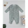 Prénatal Tutina neonato verde orsetti allover