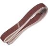 QUARKZMAN 50mm x 1829mm Nastri Abrasivi, 36Pz 60 Grana Carta Vetrata per Levigatrice Ossido di Allumina Per Lavorazione Legno, Lucidatura Metalli, Affilatura Coltelli