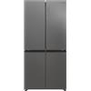 Candy Réfrigérateur-congélateur CANDY CFQQ5T817EPS - 400L - No Frost - Classe E - Silver