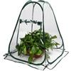 NAVESO Mini Serra da Balcone Piccola, Serra Piccola per Piante, Mini Serra Pop Up, Piccola Serra da Giardino con Avvolgibile per Piante, Non Necessita di Montaggio (70 x 70 x 80 cm)