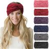 DRESHOW 6 Pezzi Fasce per Capelli Tessuto di Lana Turbante Fascia da Donna Invernale Accessori Cerchietti per Donna Ragazze